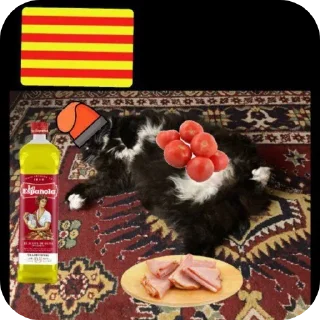 Sticker from Stickers en català
