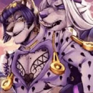 Sticker from It's furrying time