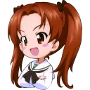 Sticker from Girls und Panzer