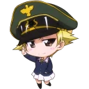 😏 emoji Girls und Panzer Telegram sticker 7 of 65
