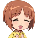 😆 emoji Girls und Panzer Telegram sticker 13 of 65