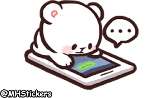 📱 emoji @MHStickers Bears in Love Emoji 1 Telegram sticker 17 of 42