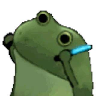 🐸 emoji FROGE Telegram sticker 13 of 13