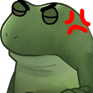 Sticker from Worry Froge @PeepoHD