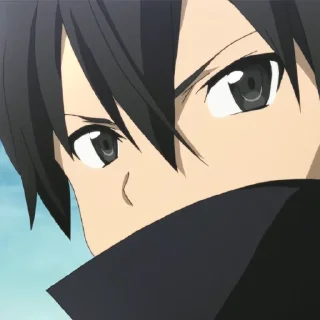 🗡 emoji Kirito Telegram sticker 9 of 46