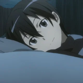 🗡 emoji Kirito Telegram sticker 24 of 46