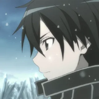 🗡 emoji Kirito Telegram sticker 17 of 46