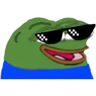 😁 emoji Peepo frog by @ne_sirozhka Telegram sticker 6 of 26