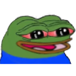 😁 emoji Peepo frog by @ne_sirozhka Telegram sticker 10 of 26