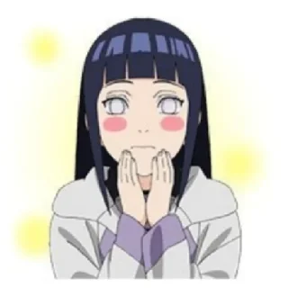 😁 emoji Hinata 💜✨ Telegram sticker 22 of 27