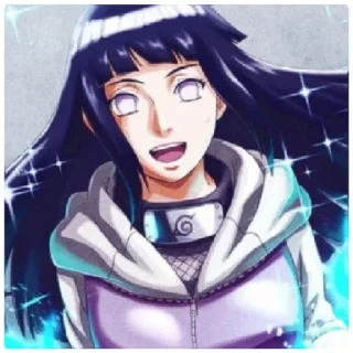😁 emoji Hinata 💜✨ Telegram sticker 12 of 27