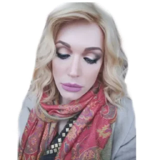😔 emoji Пані Монро Telegram sticker 24 of 72