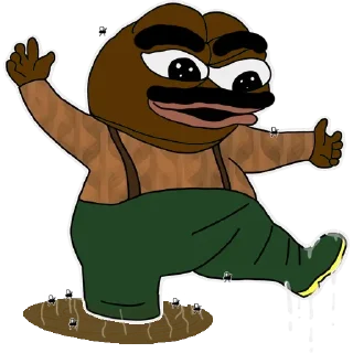 🏊‍♂️ emoji Pajeet Waffen Telegram sticker 11 of 11