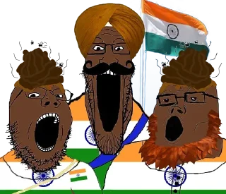 🇮🇳 emoji Pajeet Waffen Telegram sticker 8 of 11