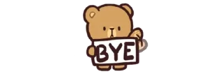 🐻 emoji Mocha & milk @stickerowo 🐻🤍 Telegram sticker 10 of 90