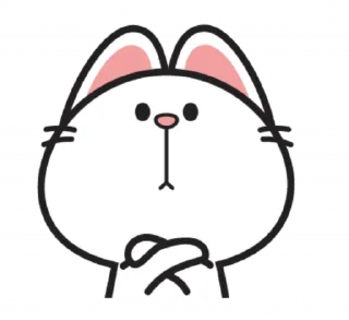 😐 emoji HyperCat : Facial Expression:@spoiledRabbits Telegram sticker 24 of 26