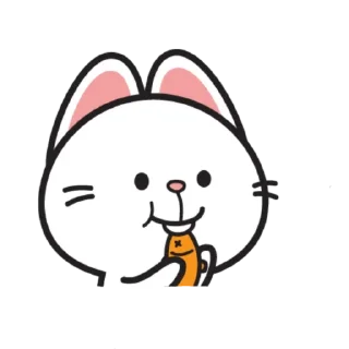 😋 emoji HyperCat : Facial Expression:@spoiledRabbits Telegram sticker 2 of 26