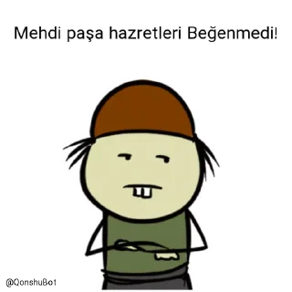 👎 emoji Mehdi paşa hazretleri @Qonshubot Telegram sticker 21 of 31
