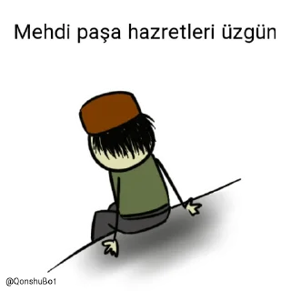😓 emoji Mehdi paşa hazretleri @Qonshubot Telegram sticker 11 of 31