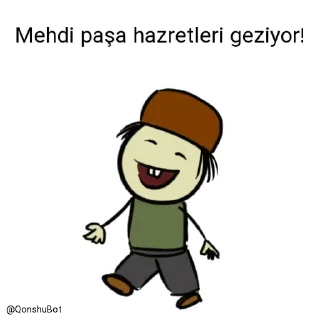 🚶‍♂️ emoji Mehdi paşa hazretleri @Qonshubot Telegram sticker 10 of 31