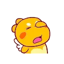 🤦‍♂️ emoji QooBee Agapi- @MochaStickers Telegram sticker 20 of 36
