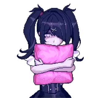 🙁 emoji Ame Chan!! @mango_rulez Telegram sticker 11 of 48