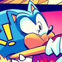 😐 emoji Sonic Archie Comics Telegram sticker 3 of 104