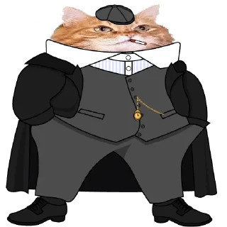 🤵 emoji Fashion cats in @RetailShopChannel Telegram sticker 5 of 7