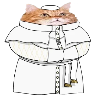 🙏 emoji Fashion cats in @RetailShopChannel Telegram sticker 6 of 7