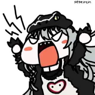 😡 emoji GFL Seseren by @tac_drop Telegram sticker 21 of 50