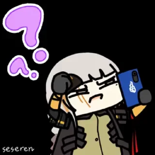 🤨 emoji GFL Seseren by @tac_drop Telegram sticker 9 of 50