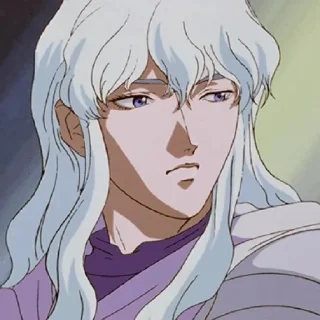 😒 emoji @Blackcat_Dub|berserk|Guts and.. Telegram sticker 17 of 21
