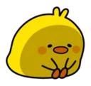 😣 emoji Plump Little Chick [@Stikeram] [SeRaMo.iR] Telegram sticker 22 of 42