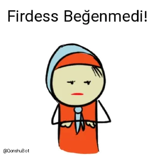 👎 emoji Firdess @Qonshubot Telegram sticker 21 of 31
