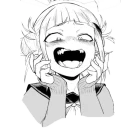 Sticker from Himiko toga