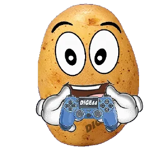 Sticker from @STIKERFORALL PAPAS-PATATE-POTATOES