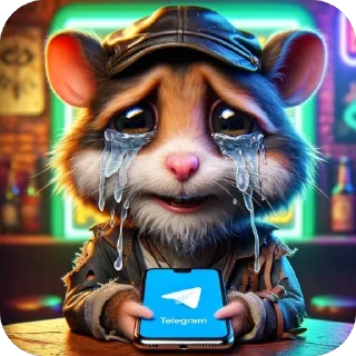 🫥 emoji Hamster Kombat Telegram sticker 13 of 32