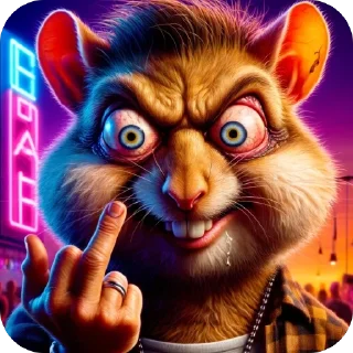 🫥 emoji Hamster Kombat Telegram sticker 18 of 32