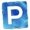 😎 emoji Blue | TGPremiumFonts Telegram sticker 16 of 58