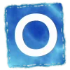 😌 emoji Blue | TGPremiumFonts Telegram sticker 15 of 58