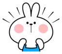 Sticker from Spoiled Rabbit \Apron\ [@Stikeram] [SeRaMo.iR]