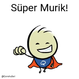 😎 emoji Murik @Qonshubot Telegram sticker 6 of 31