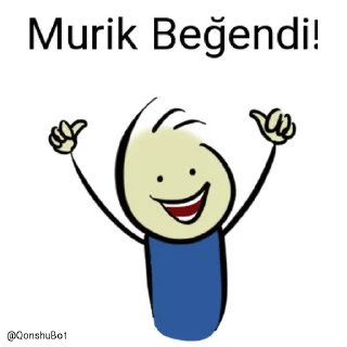 👍 emoji Murik @Qonshubot Telegram sticker 20 of 31