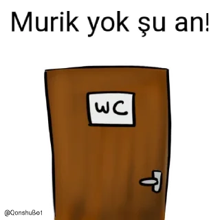 🚽 emoji Murik @Qonshubot Telegram sticker 22 of 31