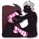 Sticker from @dumbderg insanity