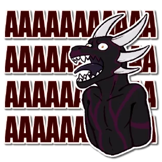 Sticker from @dumbderg insanity