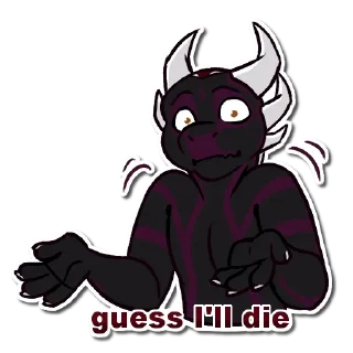 😬 emoji @dumbderg insanity Telegram sticker 20 of 65