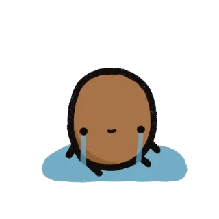 🥔 emoji Sad Potato | @HyalineWings ' 🥔 Telegram sticker 18 of 107