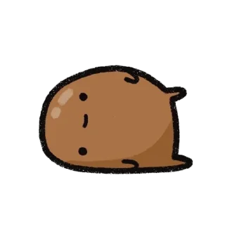 🥔 emoji Sad Potato | @HyalineWings ' 🥔 Telegram sticker 15 of 107
