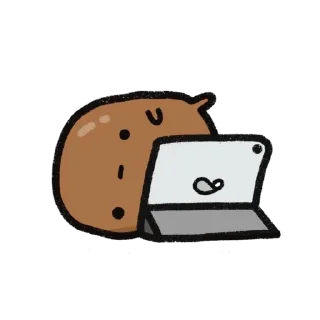 🥔 emoji Sad Potato | @HyalineWings ' 🥔 Telegram sticker 4 of 107